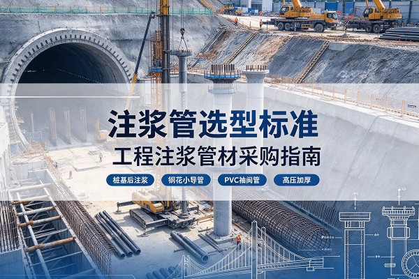 图们注浆管选型标准